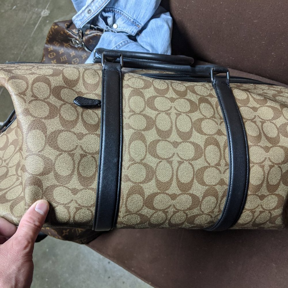 Coach full size 20inch duffle bag BRAND NEW - Picture 8 of 10